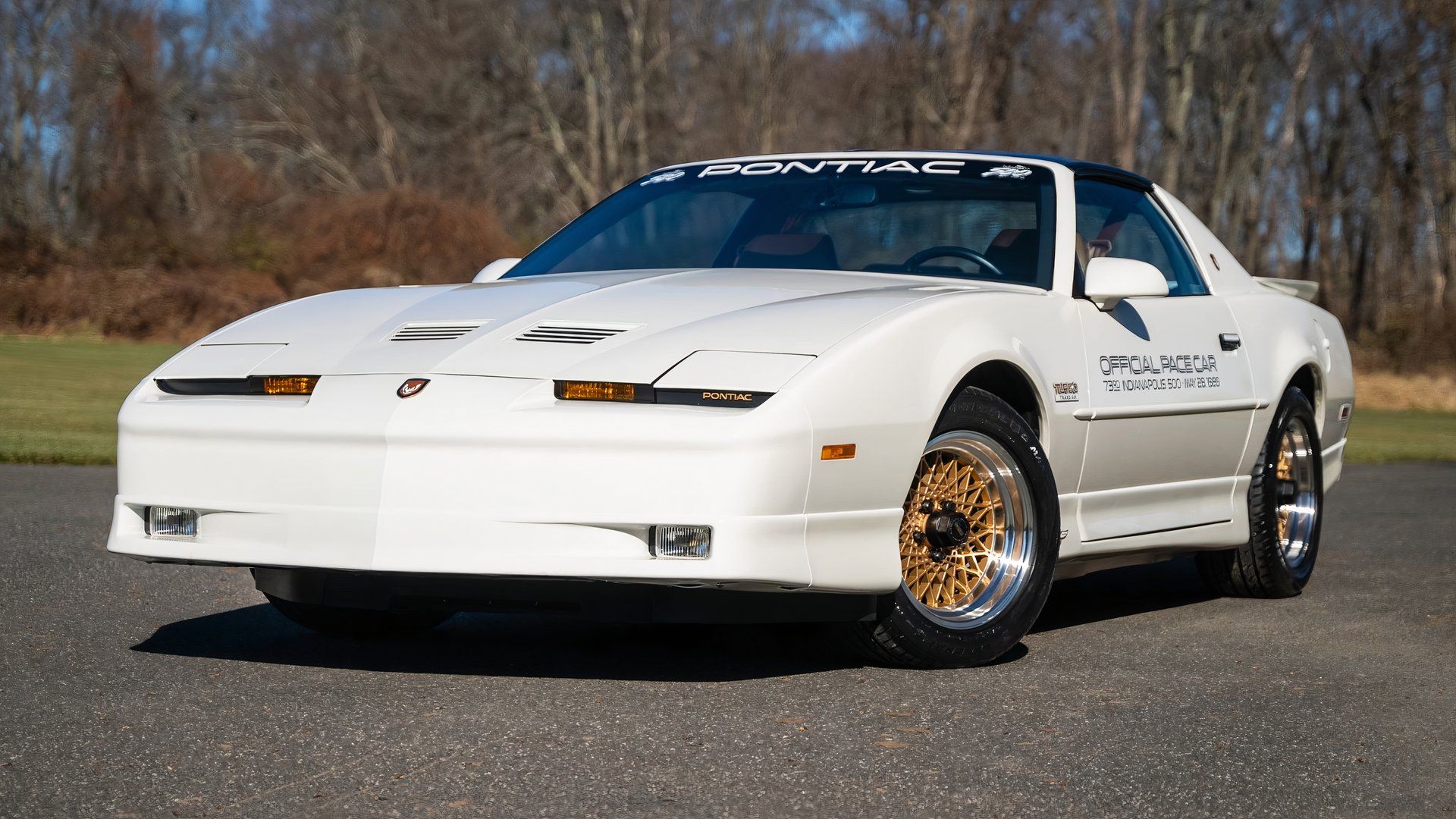 3/4 front of 1989 Pontiac Trans Am 20th Anniversary