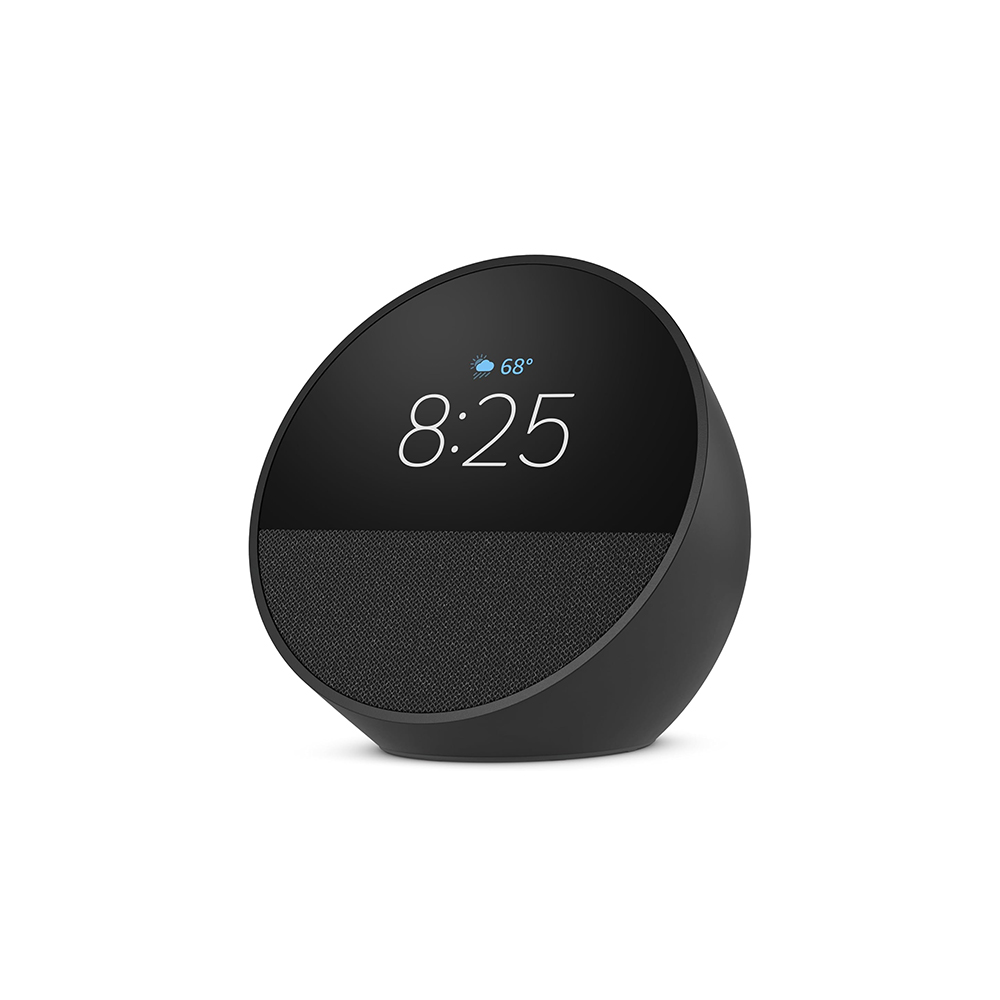 Amazon Echo Spot with TP-Link Tapo Smart Color Bulb