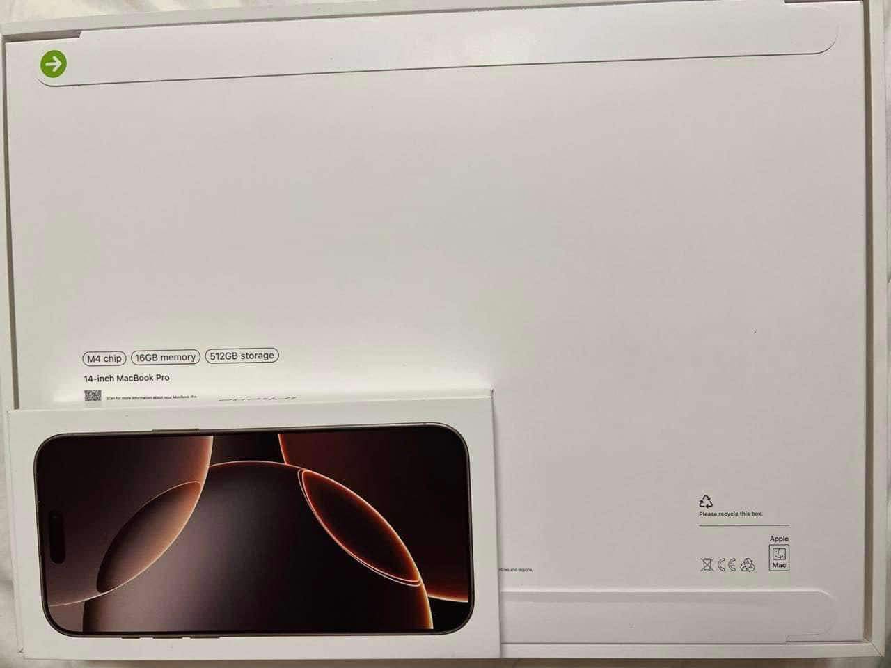 Images of the leaked MacBook Pro box