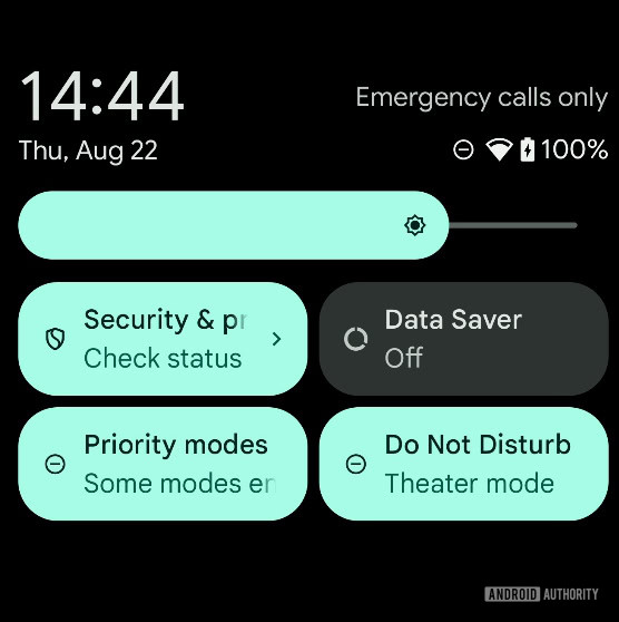 Android 15 priority modes QS tile