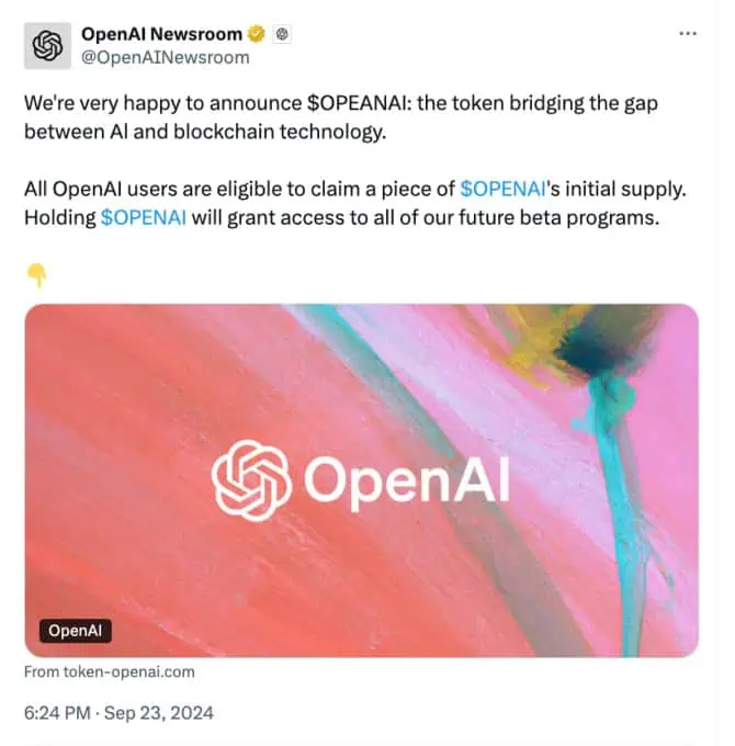 openai crypto scam