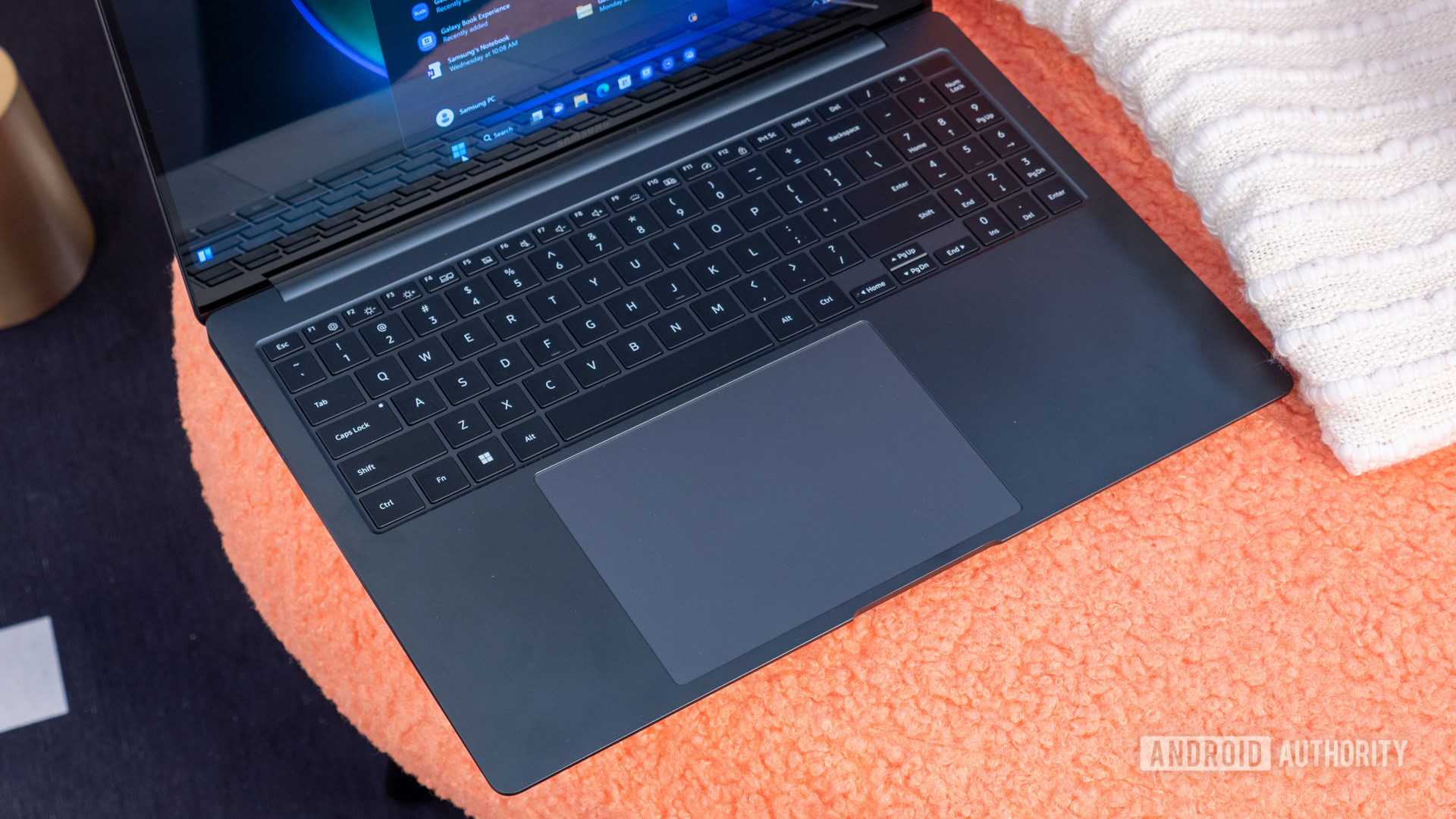 samsung galaxy book ultra keyboard and touchpad