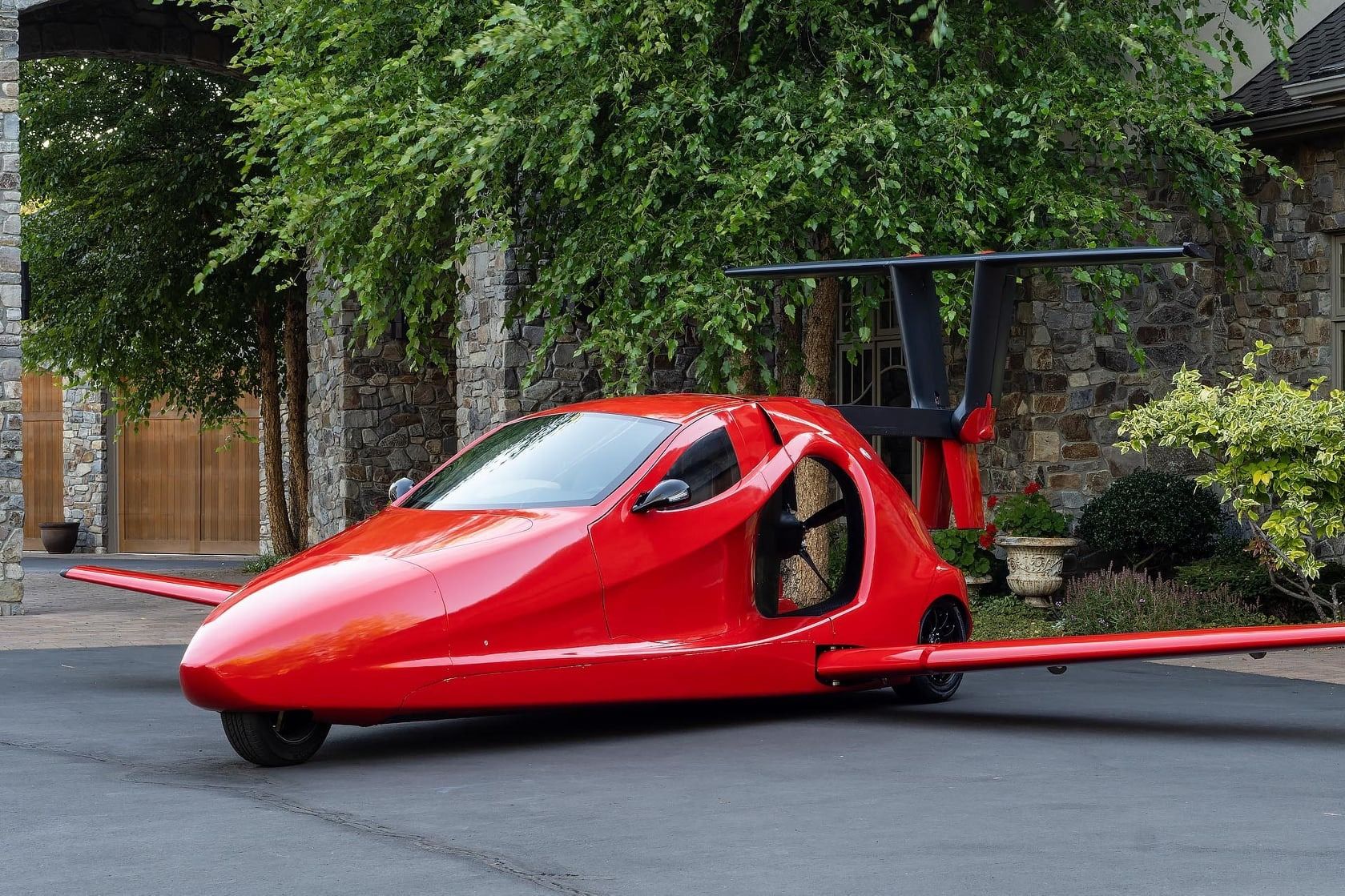 Samson Sky Switchblade Flying Sports Car prototype. 