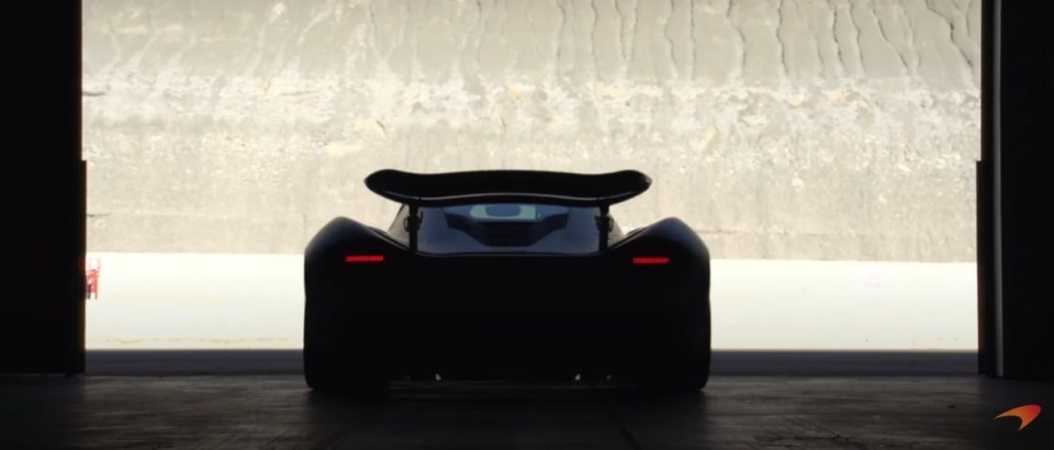 McLaren posted a teaser video about the new sports car on social media