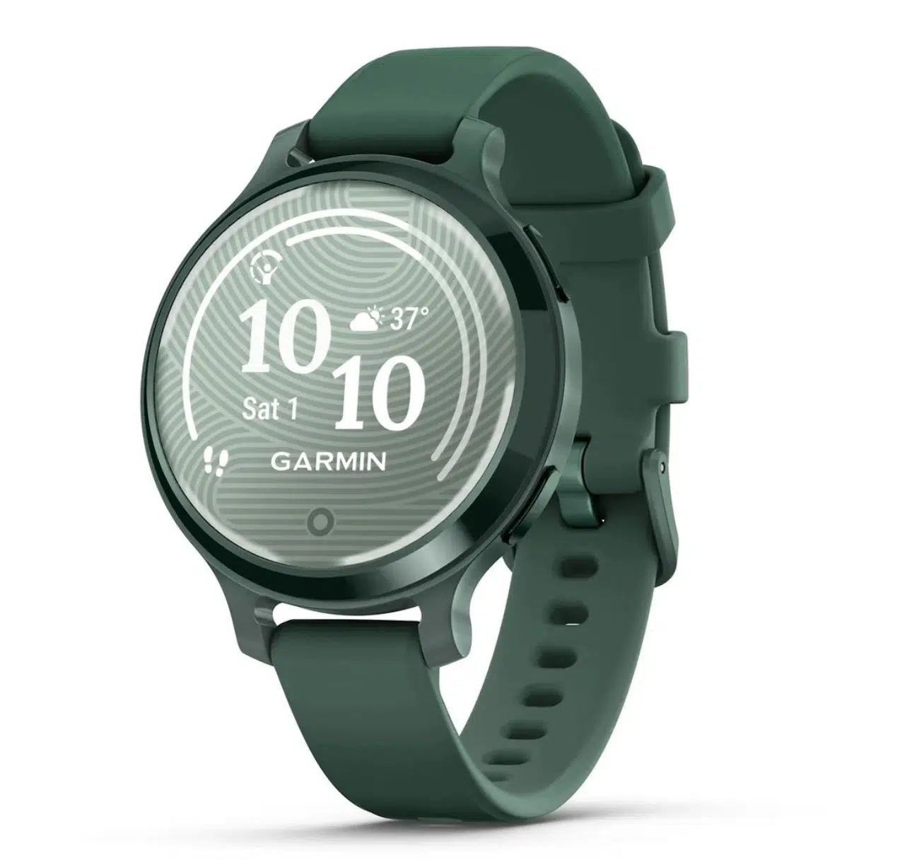 Garmin Lily 2 Active smartwatch in Jasper Green color