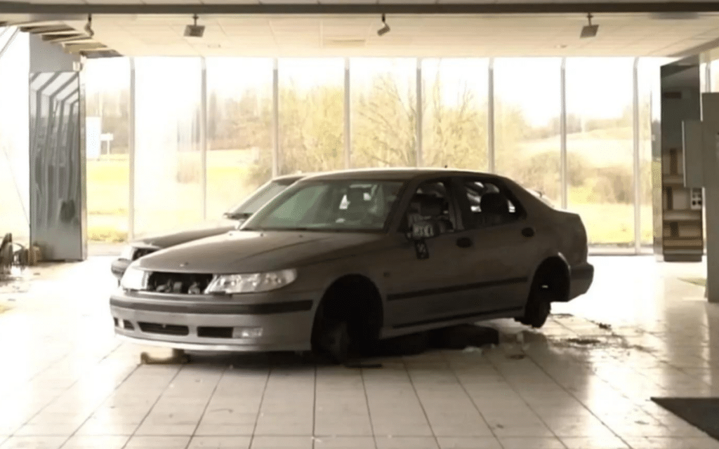 More than 20 abandoned Saab cars found in bankrupt dealership