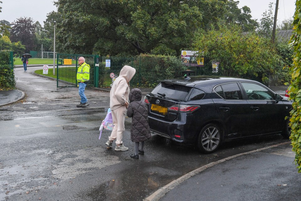 Residents close to Lostock Hall Primary School in Poynton in Cheshire