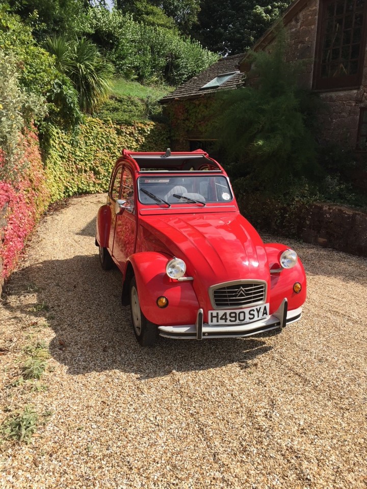 The 2CV was hidden for 15 years and was gifted as a 21st birthday present