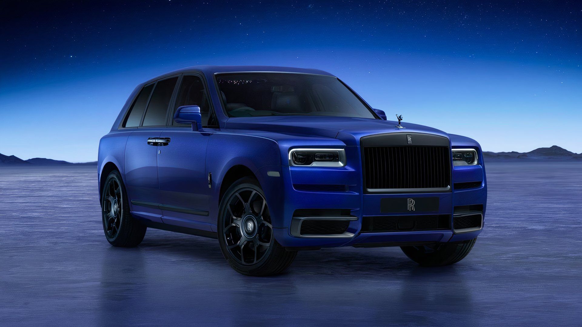 3/4 front view of 2024 Rolls-Royce Cullinan