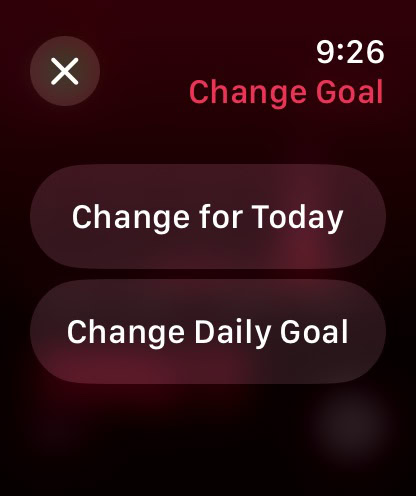 Apple Rings Move Change Goal