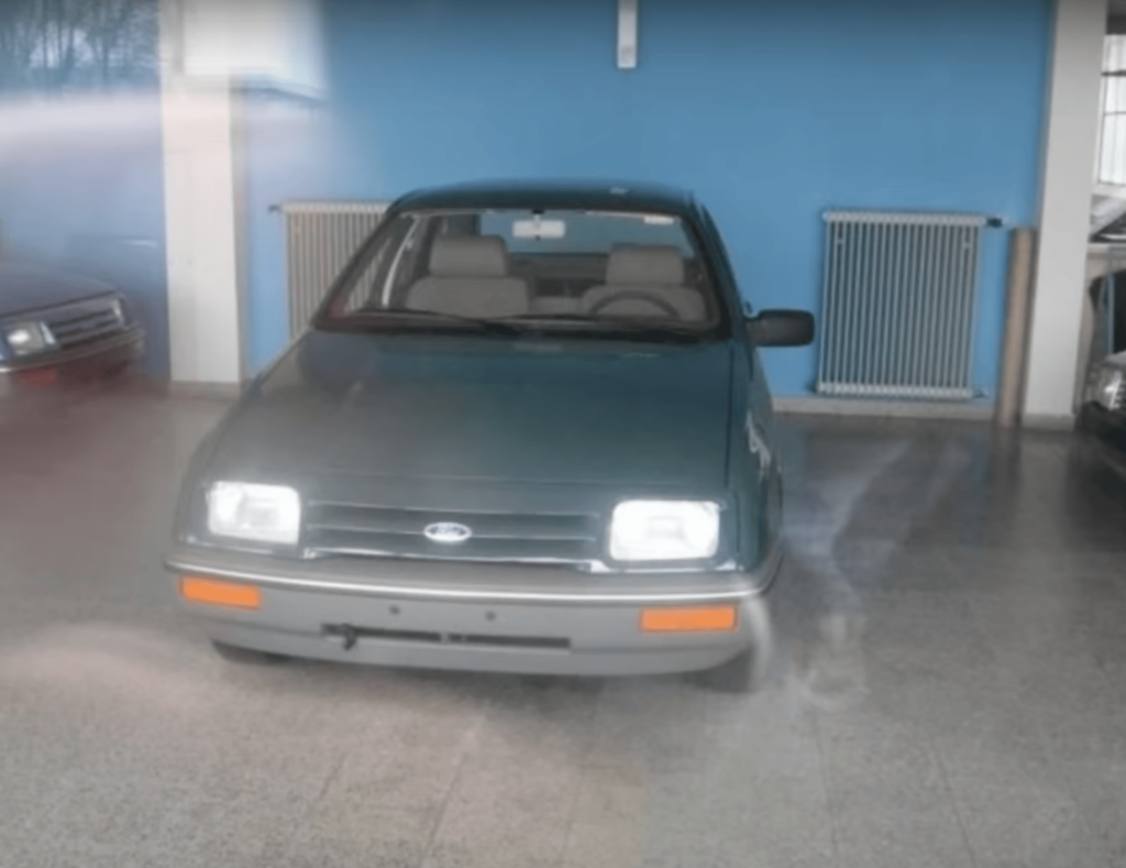 Time capsule abandoned Ford dealership still has new '80s cars inside