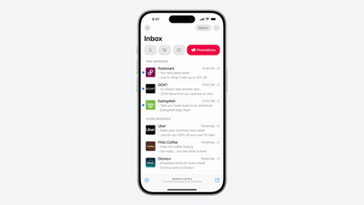 iOS 18 Mail Categorization