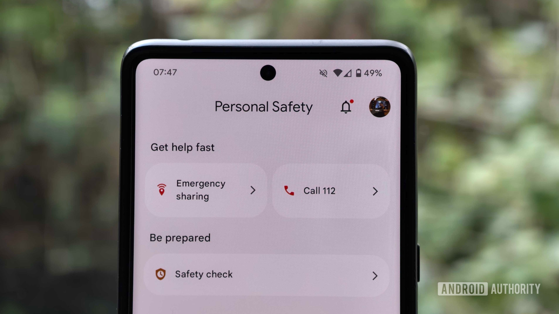 Personal Safety App Android