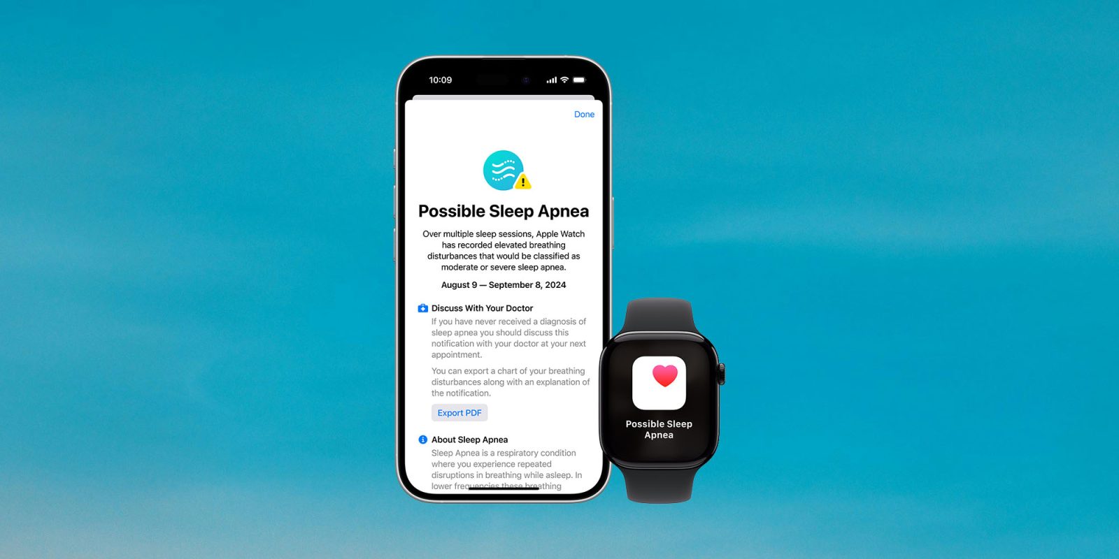 Apple Watch sleep apnea