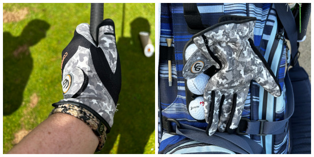 Copper Tech Golf Gloves