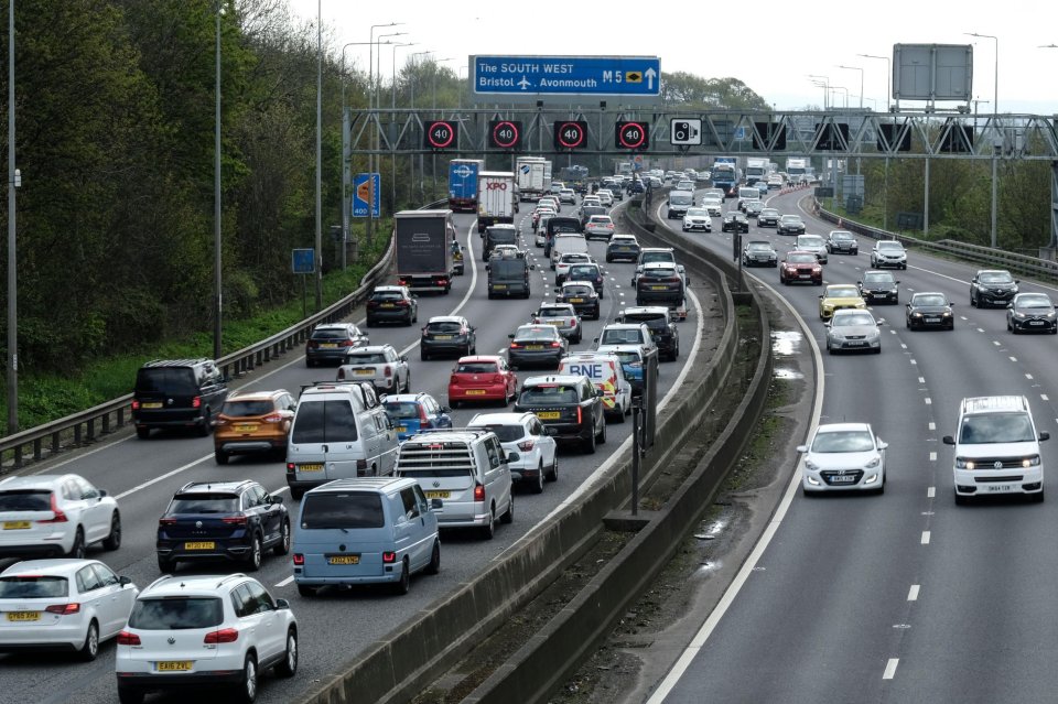 A stretch of the M5 is set to close this week for 'essential repairs'