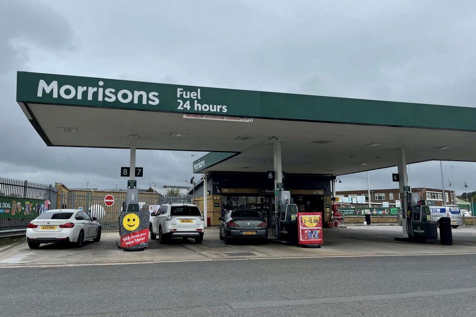 The 'contaminated' fuel came from a Morrisons petrol station in Kent