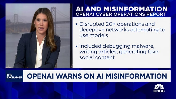 OpenAI warns of AI misinformation ahead of election