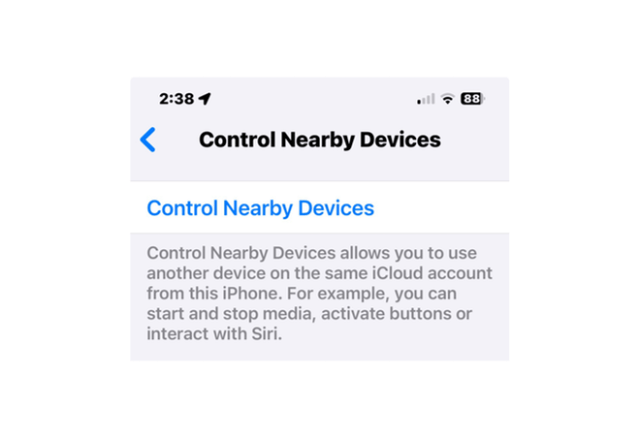 Remotely control your nearby Apple devices with your iPhone