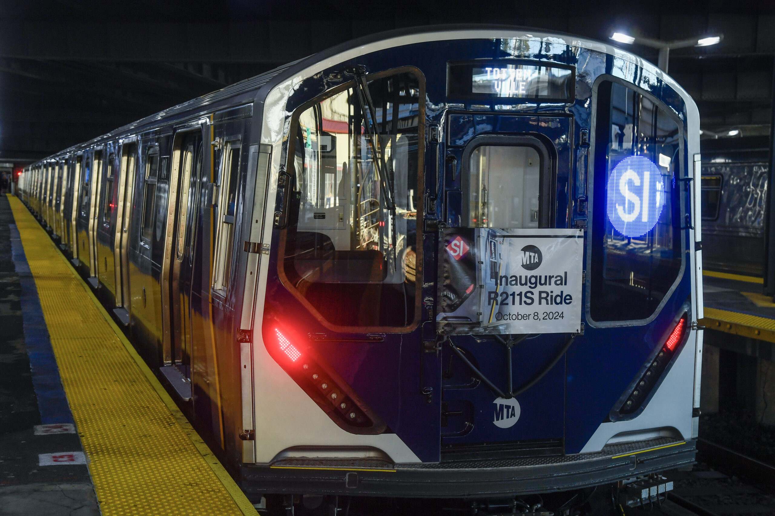 To celebrate this occasion, attendees of the launch event rode the inaugural service from St. George Terminal