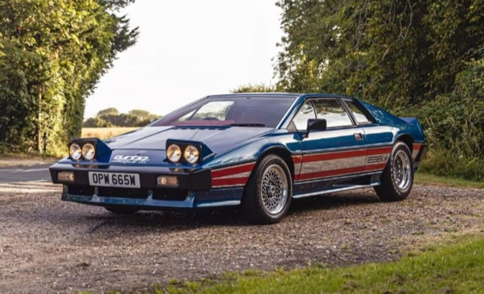 The Lotus Esprit model is one of the rarest in the world