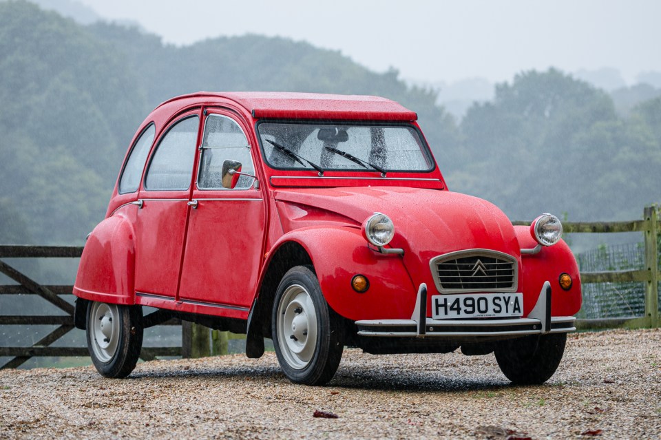 The owner's loss of storage space has led to the car going up for sale