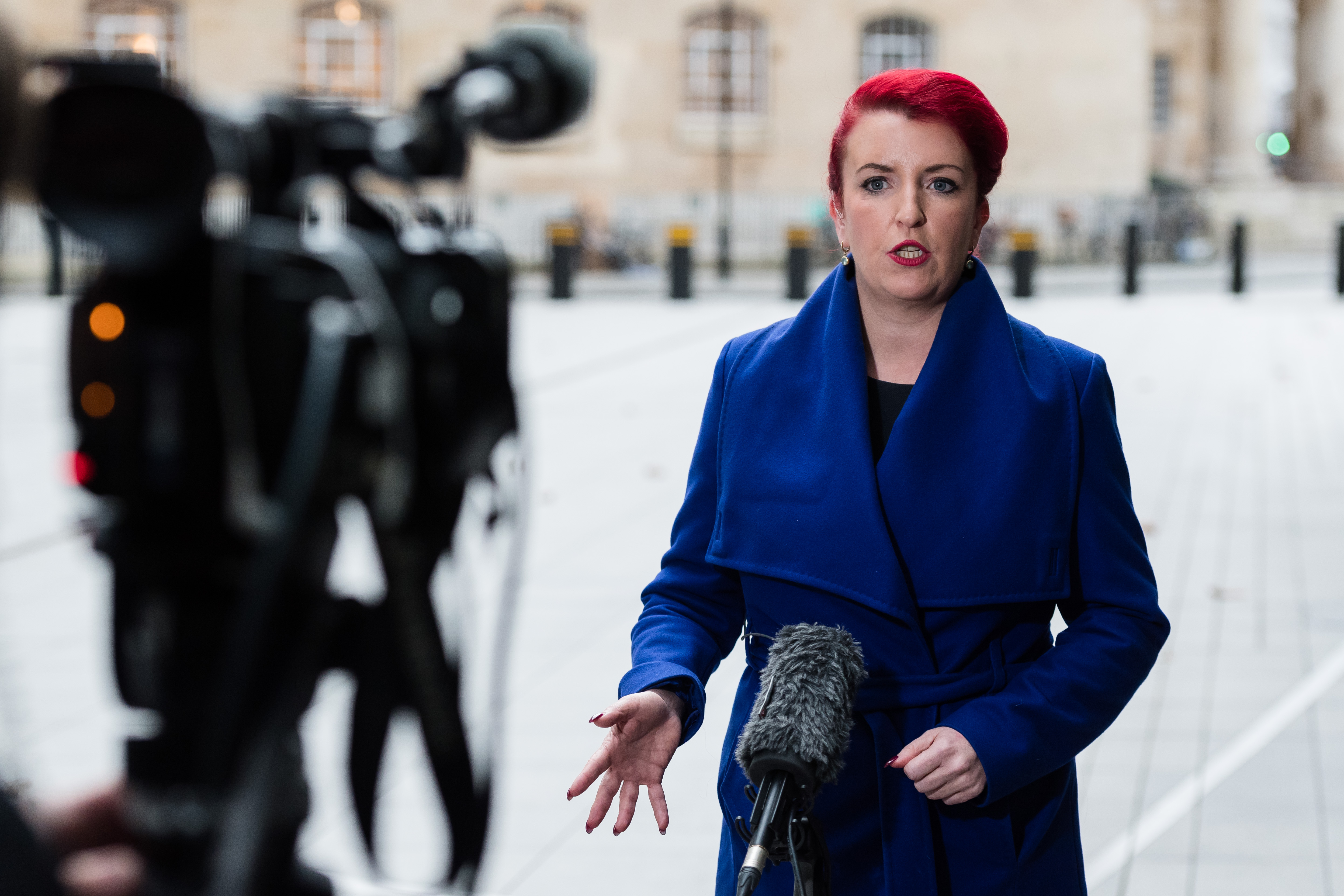 Louise Haigh, the transport secretary, met executives from leading car manufacturers