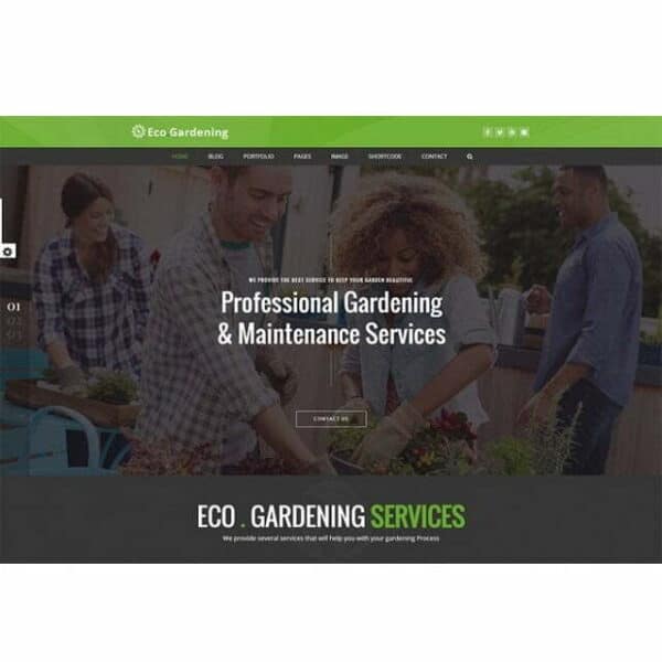 Garden Care – HTML Template