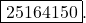 \[\boxed{25164150}.\]