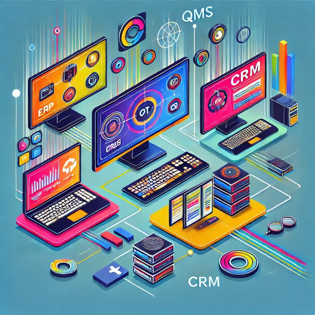 QMS together with ERP and CRM systems Integrate QMS with existing CRM and ERP solutions for your business.