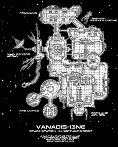 Space station blueprint - Vanadis 13NE in Neptune's orbit