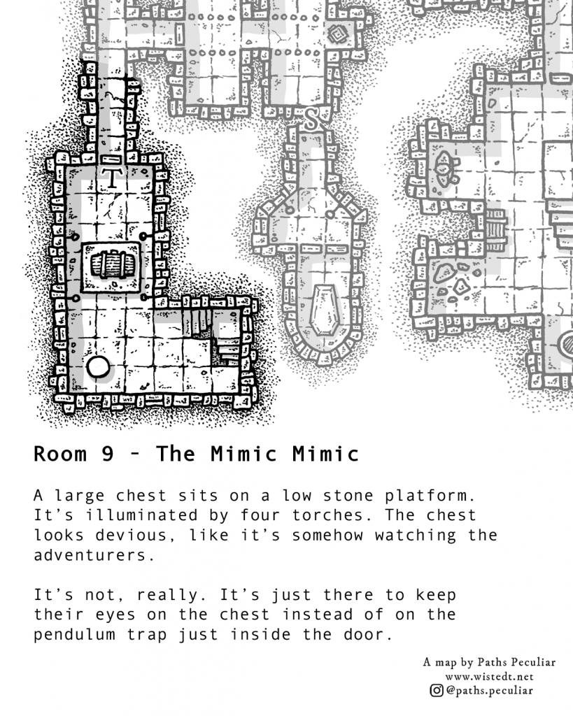 Room 9 - the mimic mimic.