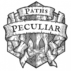 Paths Peculiar logotype