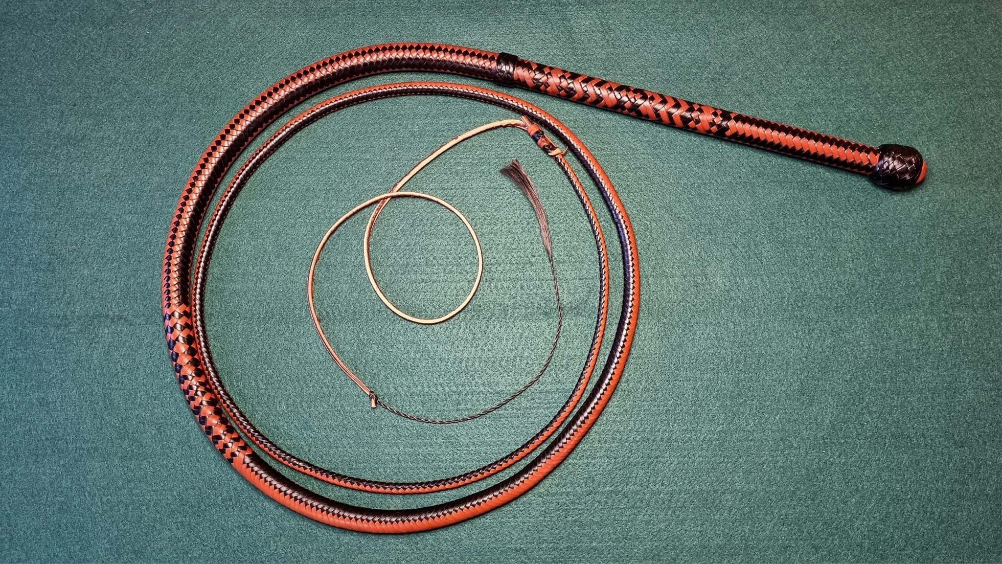 その他 Australian Bullwhip 8feet, Whisky Witchcraft Whips - Quality Kangaroo Leather Whips