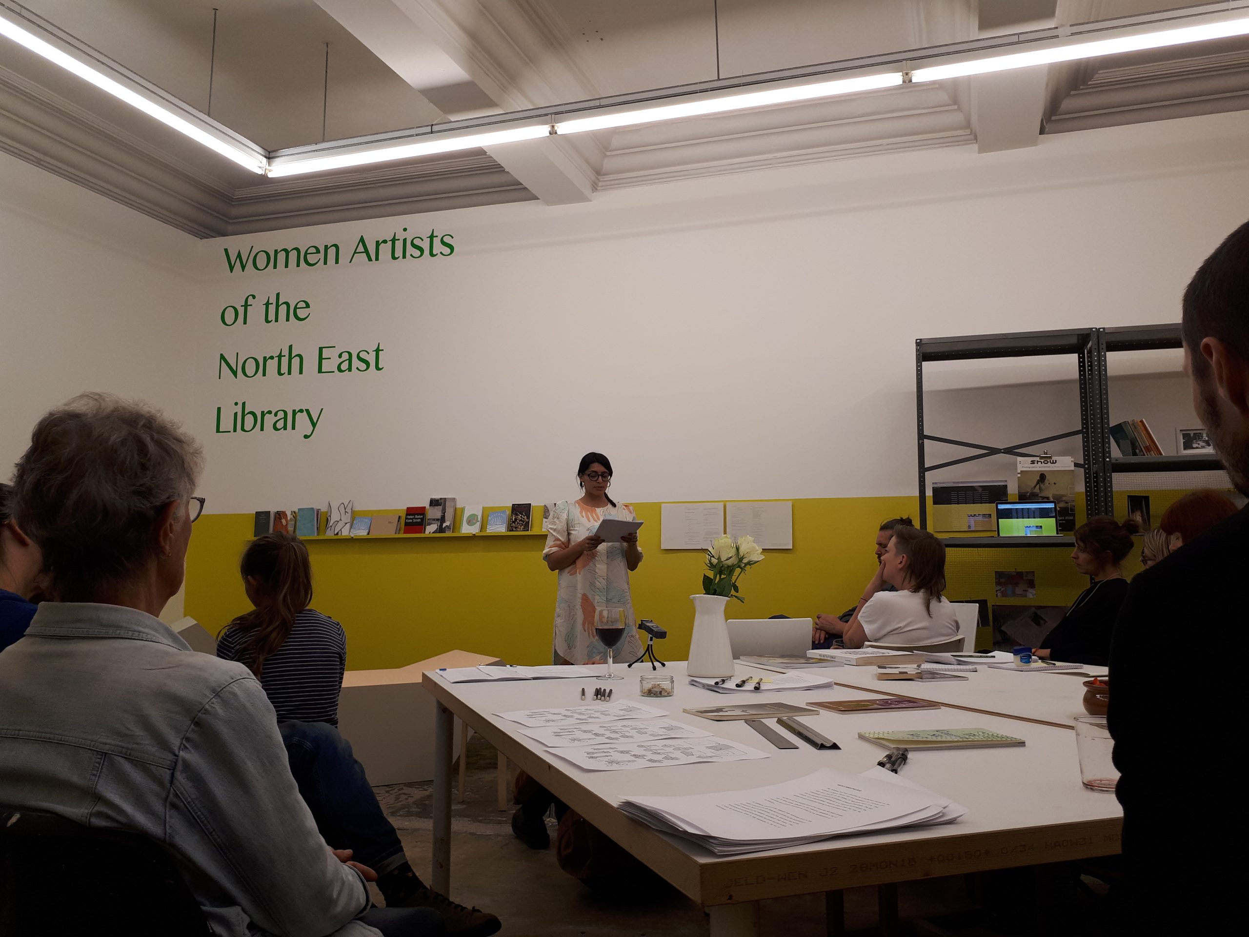 Nicola Singh in Women Artists of the North East Library, Workplace Foundation