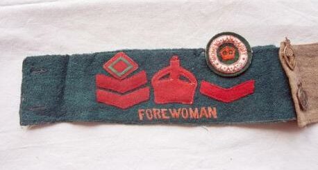 WW1 Women's Land Army Armband Dorothy Sworder Source: Your Local Guardian.co.uk