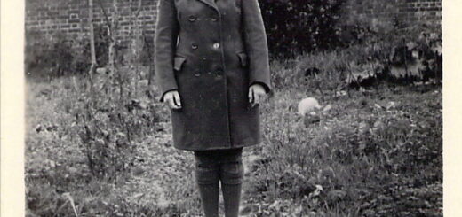 Joy in her Women's Timber Corps uniform.