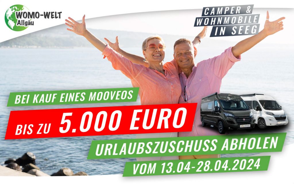 WomoWelt Allgäu Urlaubszuschuss Mooveo