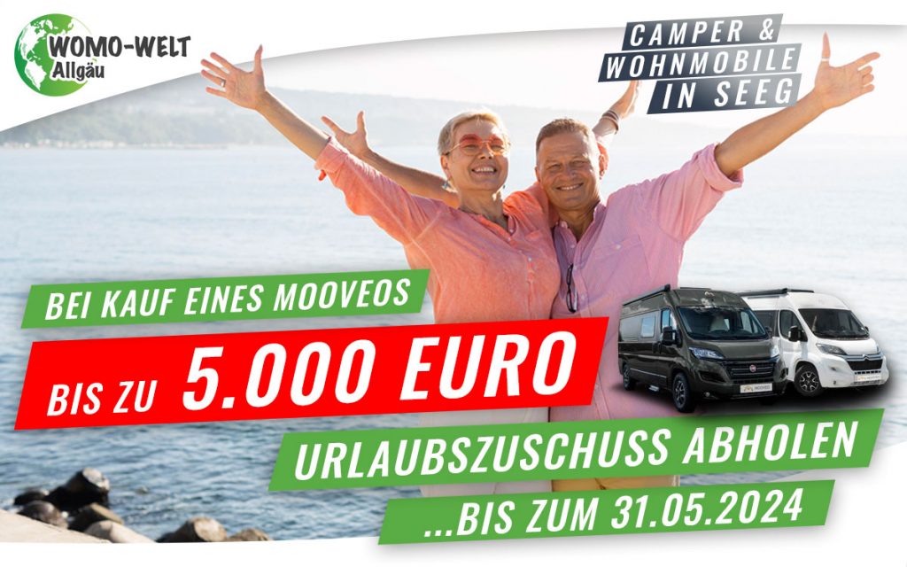 WomoWelt Allgäu Urlaubszuschuss Mooveo