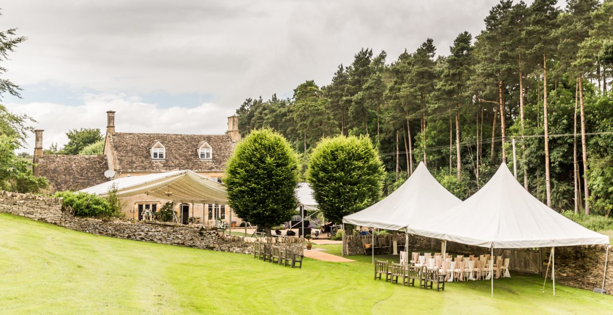 private house wedding in Cotswolds