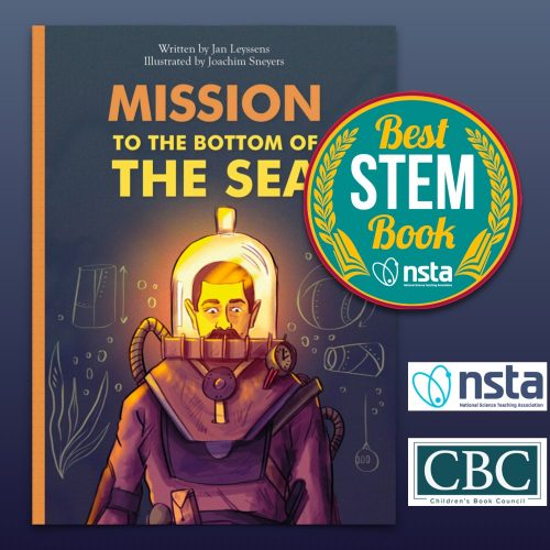 Mission to the bottom of the sea wins a "best STEM book 2021" awardf