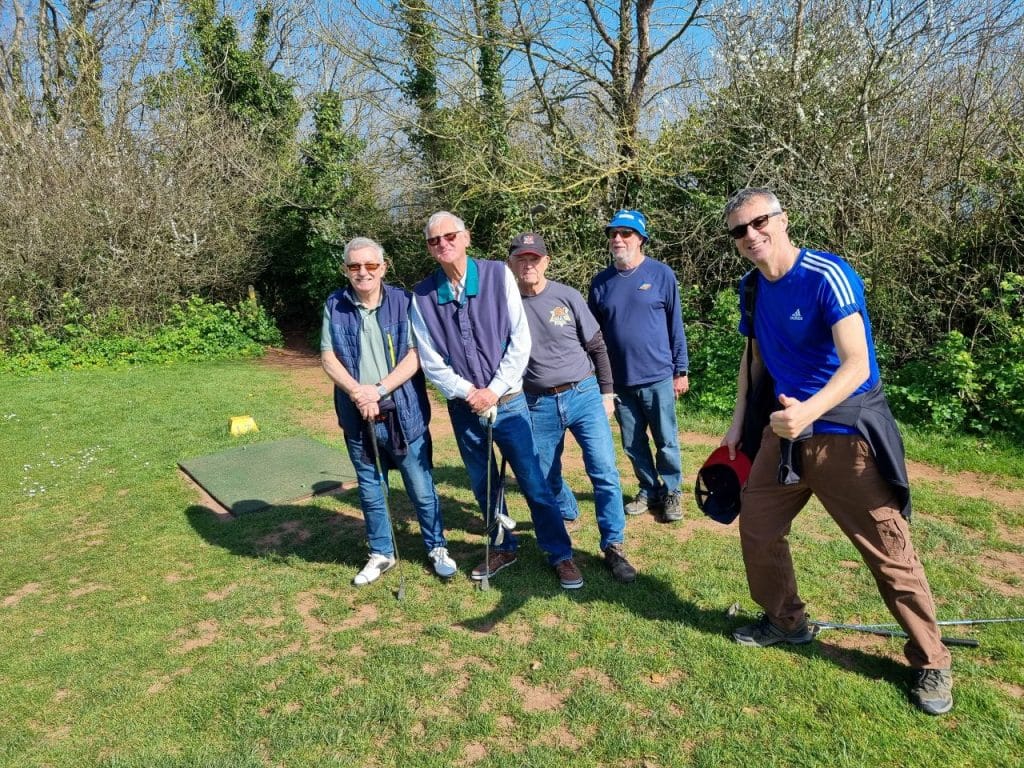 Players at Shaldon