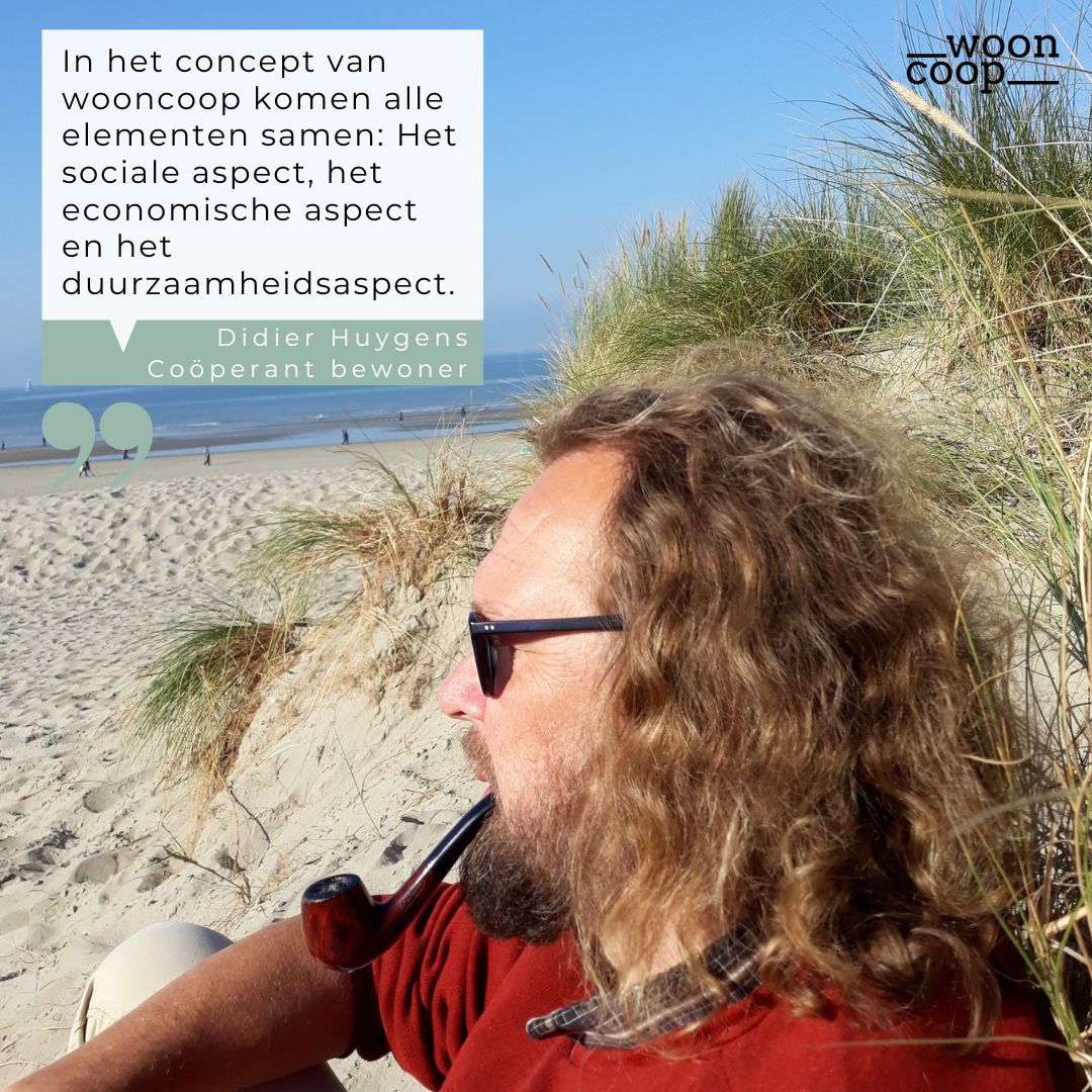 Didier Hueygens quote wooncoop sint-niklaas paterssite coöperatief wonen