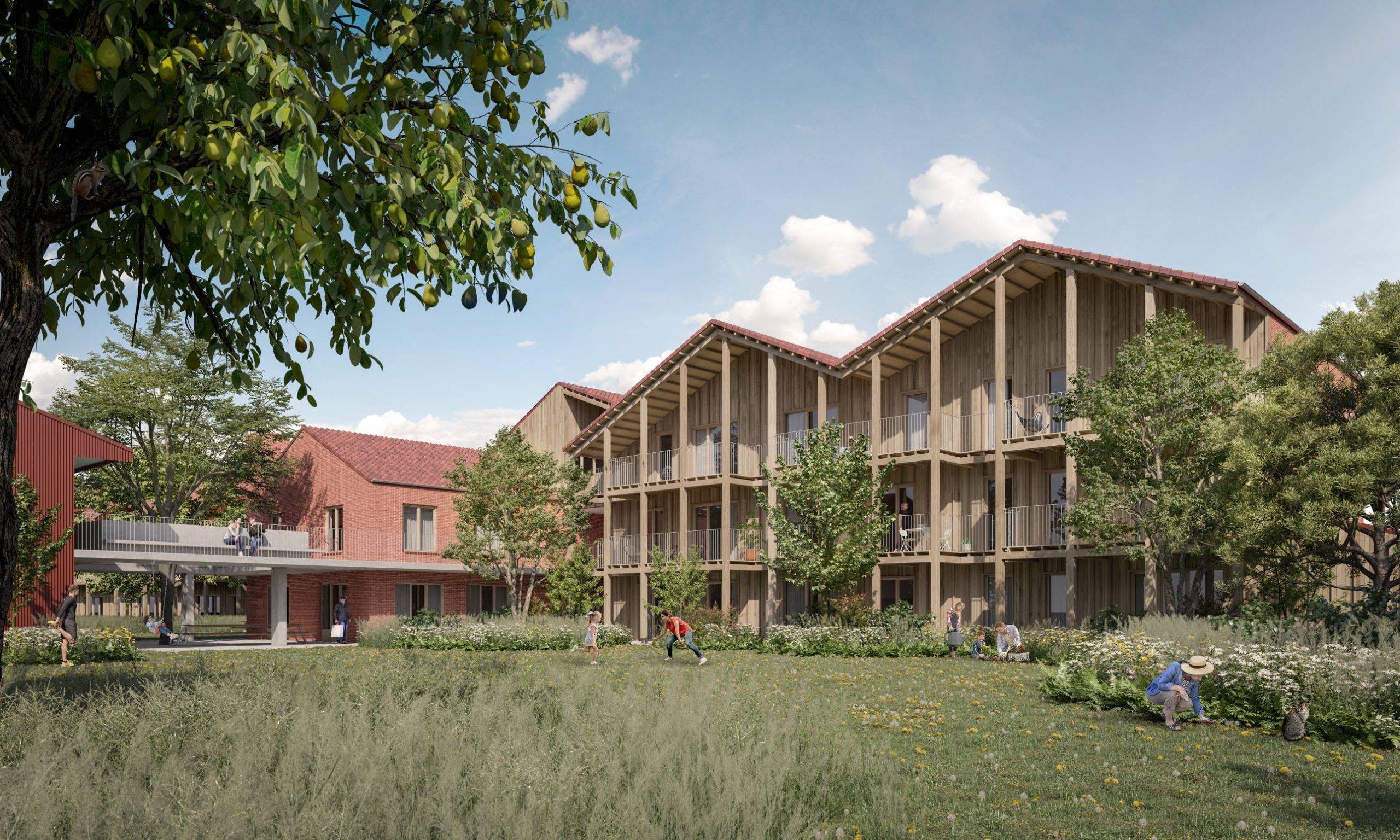 wooncoop MoosHerk render 1 Hasselt cohousing