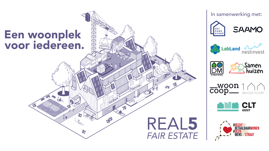 geWOONdoen Real5FairEstate Betaakbaar wonen actie onder stadshal