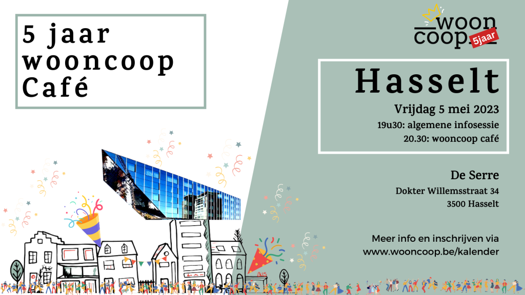 De Serre Hasselt wooncoop 5 jaar