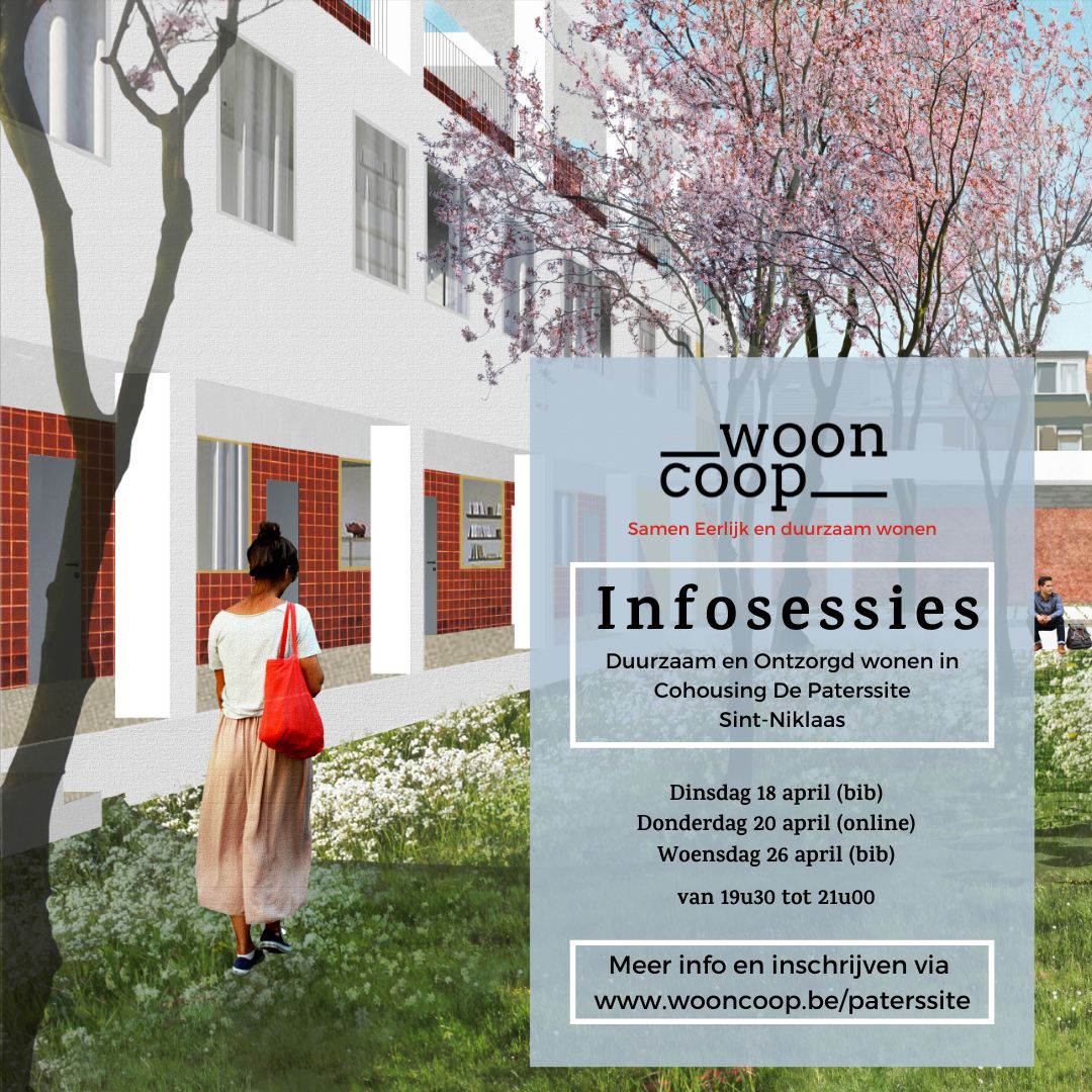 Cohousing De Paterssite coöperatief wonen in Sint Niklaas wooncoop
