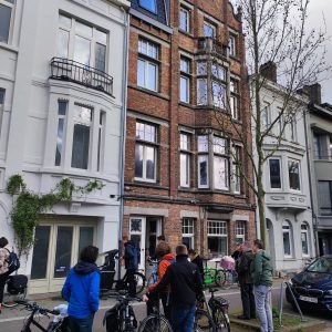 wooncoop culinaire fietstocht Gent coöperatief wonen