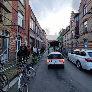 wooncoop culinaire fietstocht Gent coöperatief wonen