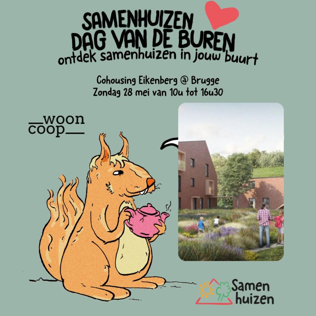 Samenhuizen dag van de buren cohousing Eikenberg